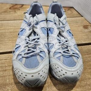 Merrell Waterpro Ultra Sport Continuum Gray/Blue Vibram Shoes Women's Size 9